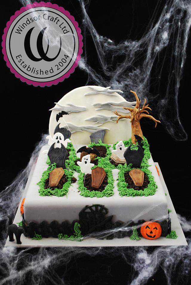 Halloween Graveyard Cake by Windsor