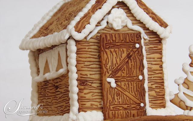Ginger Shed Cake by Petya Shmarova CakesDecor