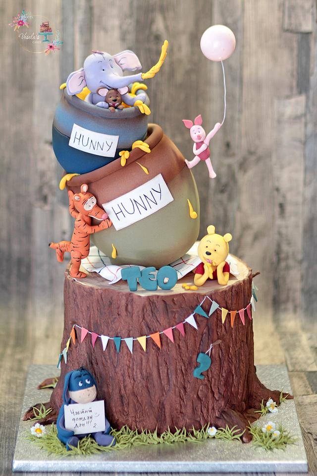 Poohs Adventures Decorated Cake By Vesela Jekova Cakesdecor 6954