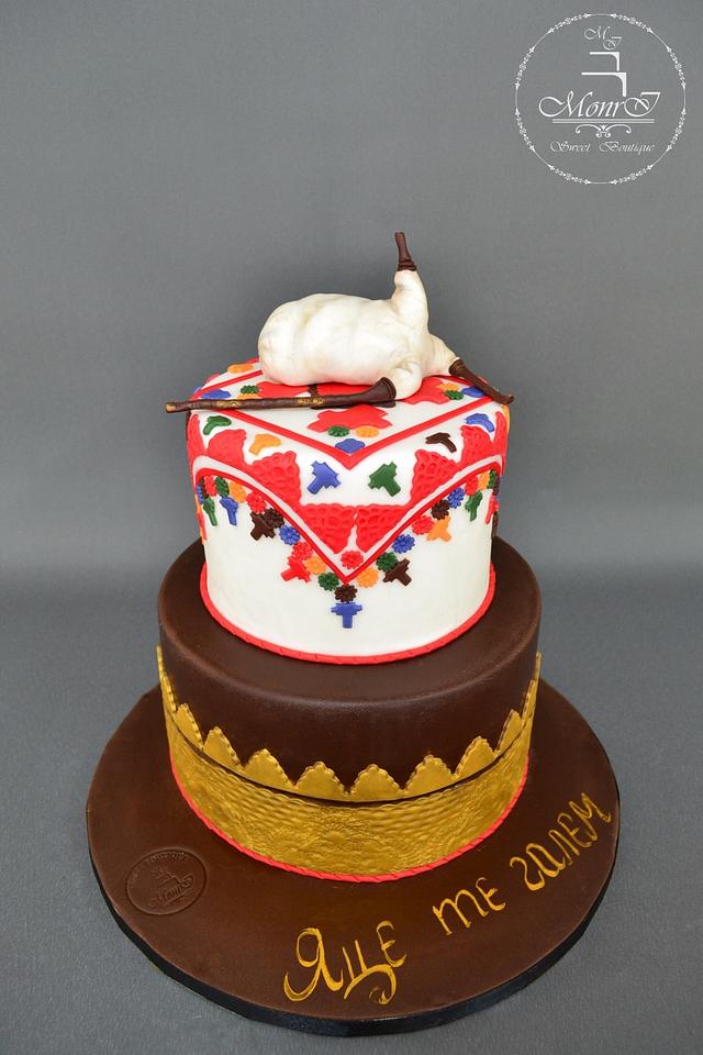 A cake from the Rhodopes of Bulgaria - Cake by Mina - CakesDecor