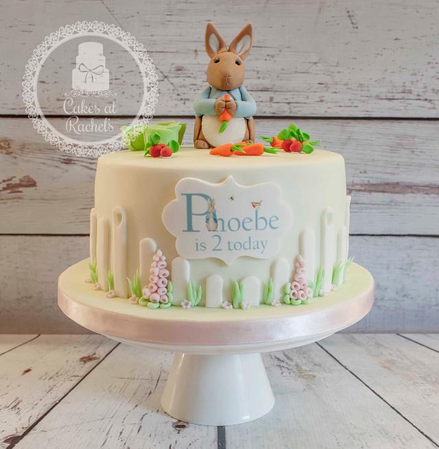 Peter Rabbit Cake - Decorated Cake by CakesAtRachels - CakesDecor