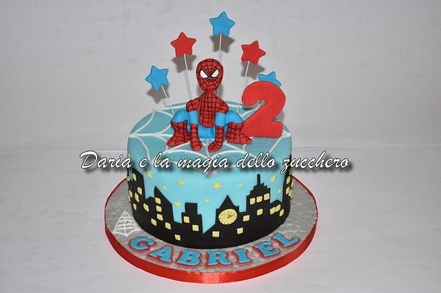 Spiderman cake - Decorated Cake by Daria Albanese - CakesDecor