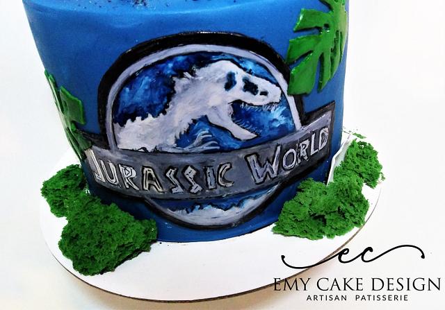 Jurassic World Cake Velociraptor Blue Cake By Cakesdecor