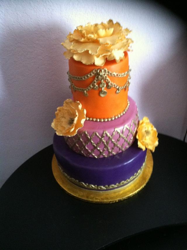 Arabian Nights Cake By Rosangel Palma Cakesdecor