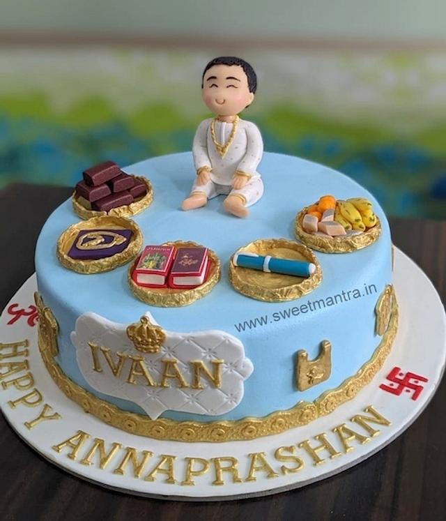 Annaprasan Cake Decorated Cake By Sweet Mantra Cakesdecor