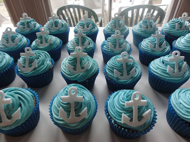 Anchor Cupcakes