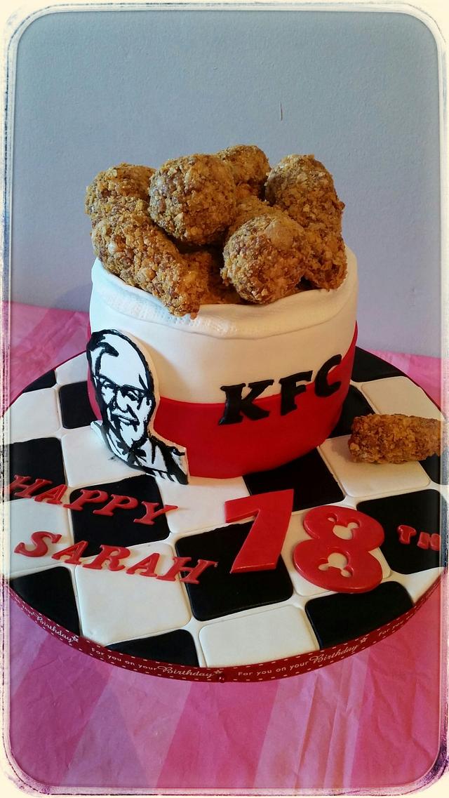 kfc cake for my sister in law ) Cake by Justyna