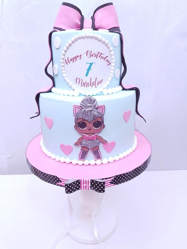 Lol doll - Decorated Cake by DomiCakesArt - CakesDecor