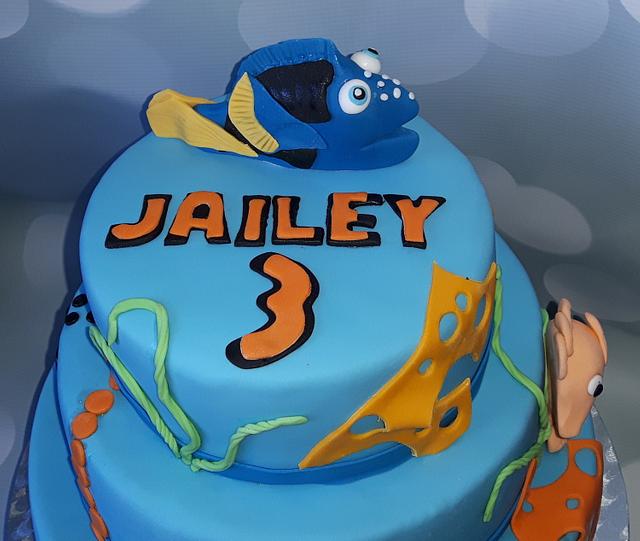 Dory En Nemo Birthday Cake Cake By Pluympjescake Cakesdecor
