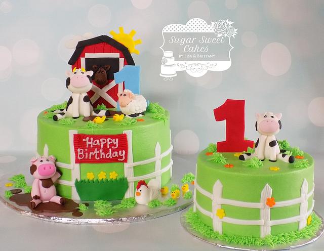 Farm Animal cake - Best Custom Birthday Cakes in NYC - Delivery Available