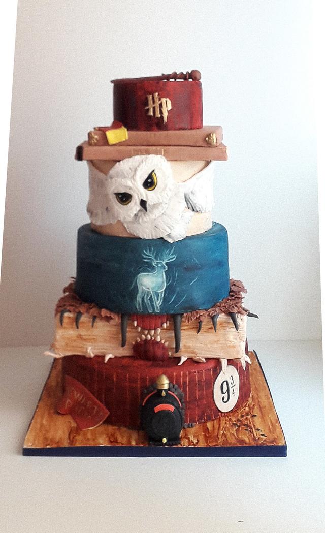 Harry Potter Cake Cake By Macha Cakesdecor