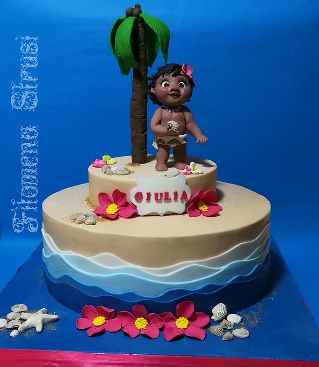 Oceania Disney cake - Decorated Cake by Filomena - CakesDecor