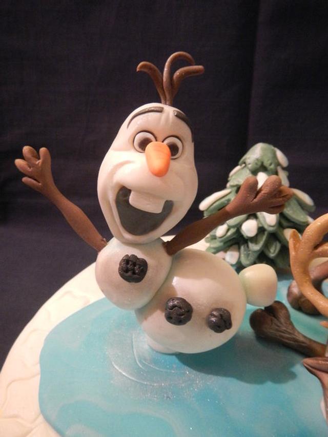 Frozen - Il regno di ghiaccio (zuccheroso) - Decorated - CakesDecor