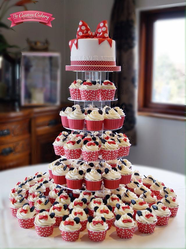 Cupcake Tower - Decorated Cake by The Custom Cakery - CakesDecor