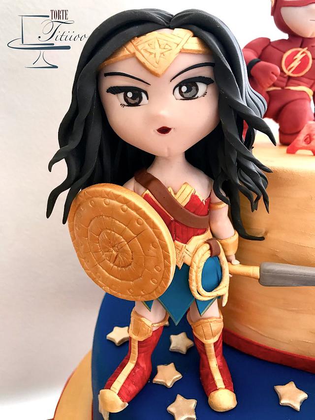 Justice League Cake Cake By Torte Titiioo Cakesdecor 5002