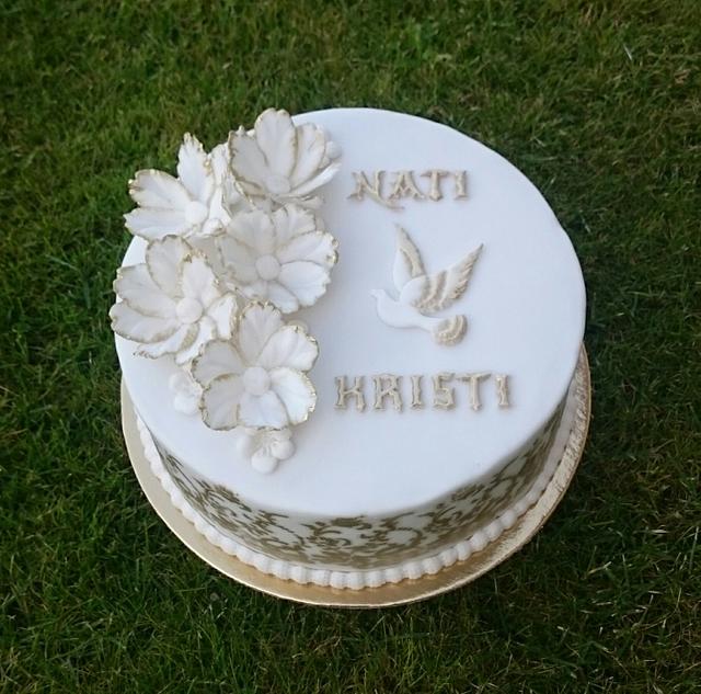 First Holy Communion Cake - Cake by AndyCake - CakesDecor