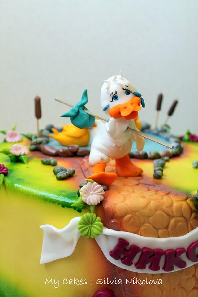The Ugly Duckling Cake Cake by marulka_s CakesDecor