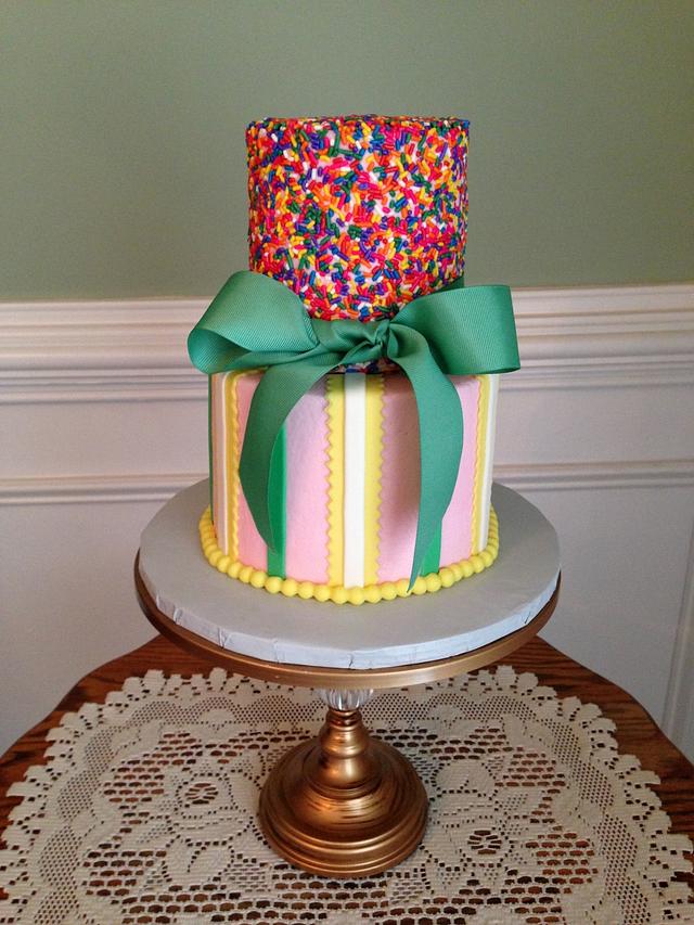 Carolines Birthday Cake Decorated Cake By Pamiam Cakesdecor