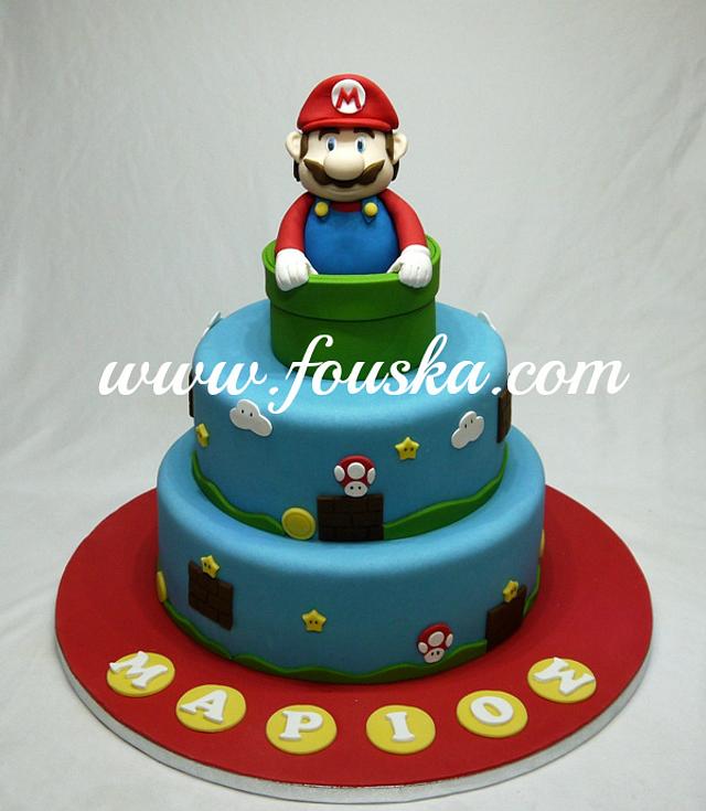 Super Mario - Decorated Cake by Georgia - CakesDecor