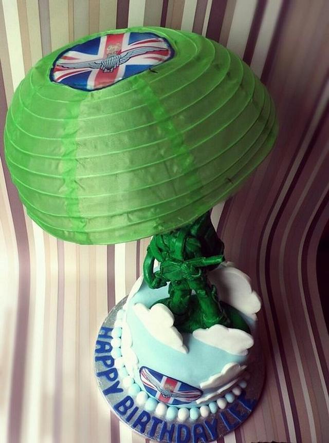 Parachute cake - Cake by Amy - CakesDecor