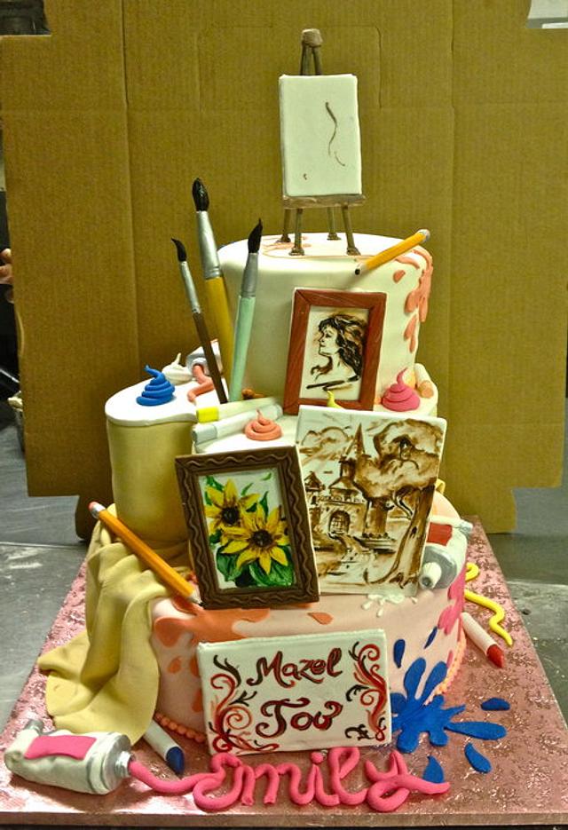 Art cake - cake by Svetlana - CakesDecor