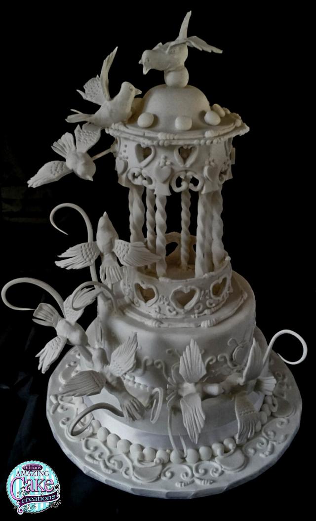 Gazebo Wedding cake