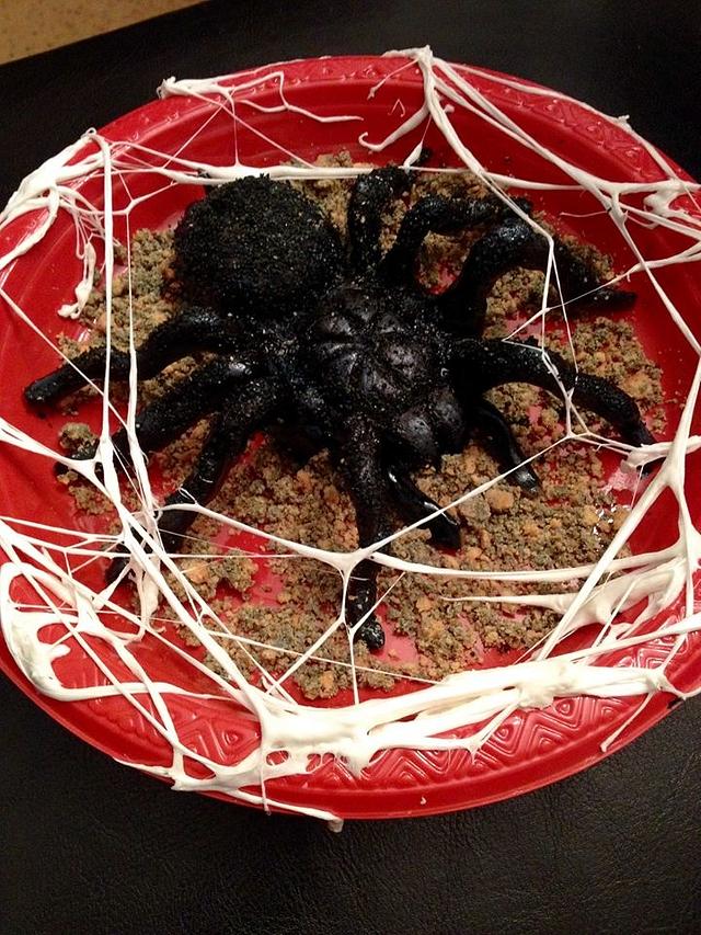 Halloween spider! - Decorated Cake by Cakes by Biliana - CakesDecor