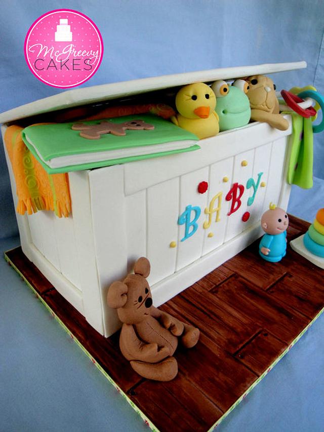 Baby Toy Box Cake by Shawna McGreevy CakesDecor