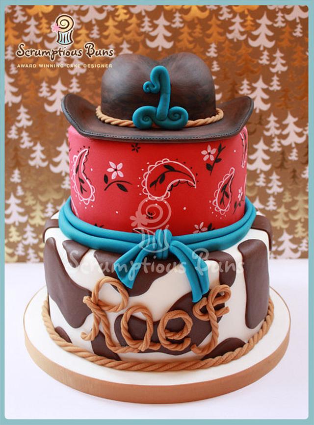 Cowboy Cake Decorated Cake By Scrumptious Buns CakesDecor   Cqwxctc3umqgkjl8qfr5 