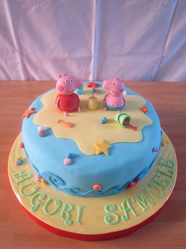 Peppa Pig cake - Cake by Roberta - CakesDecor
