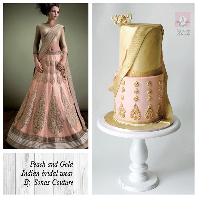 Couture Cakers collaboration 2017- Indian Couture