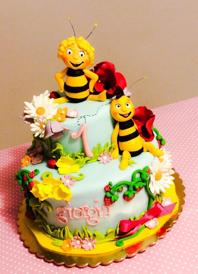 Maya the Bee Cake - Decorated Cake by Alll - CakesDecor