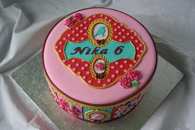 Pip studio style birthday cake