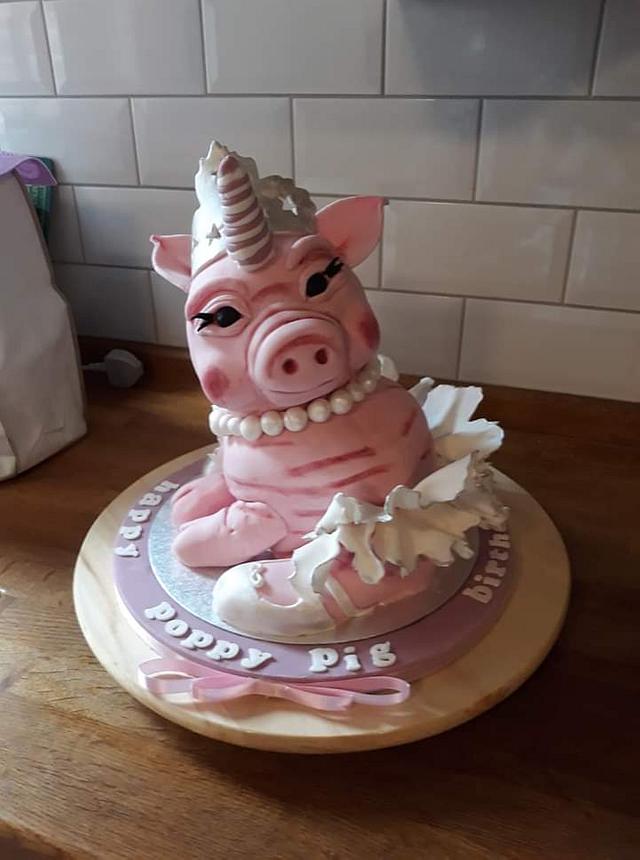 Pig Birthday Cake Ideas Images (Pictures) in 2023 | Cake, Pig cake, Pig  birthday cakes