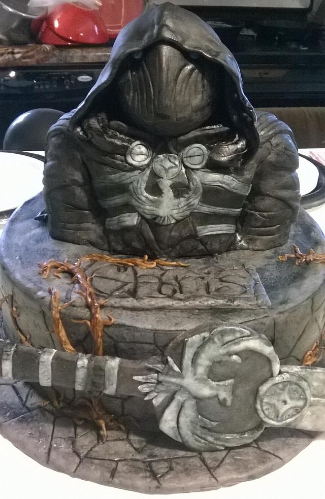 skyrim cake!! cake by Pink Ann's Cakes CakesDecor skyrim cake!! cake by Pink Ann's Cakes CakesDecor