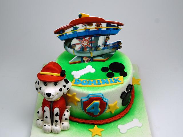 Paw Patrol Marshall Cake - Decorated Cake by Beatrice - CakesDecor