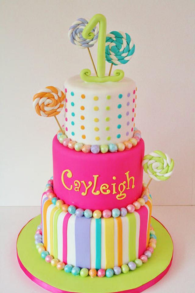 Birthday Cakes NJ Candy Custom Cakes - Decorated Cake By - CakesDecor