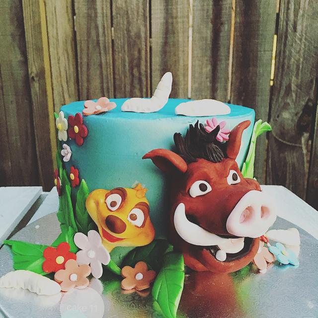 Lion king theme cake - Cake by Cake11 - CakesDecor