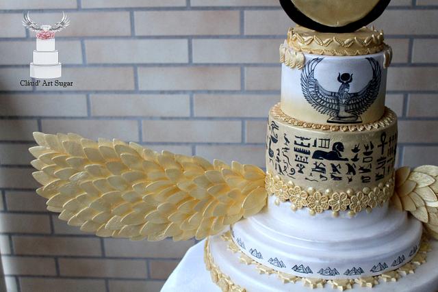 Ísis Wedding Cake - Egypt Land of Mistery Collab