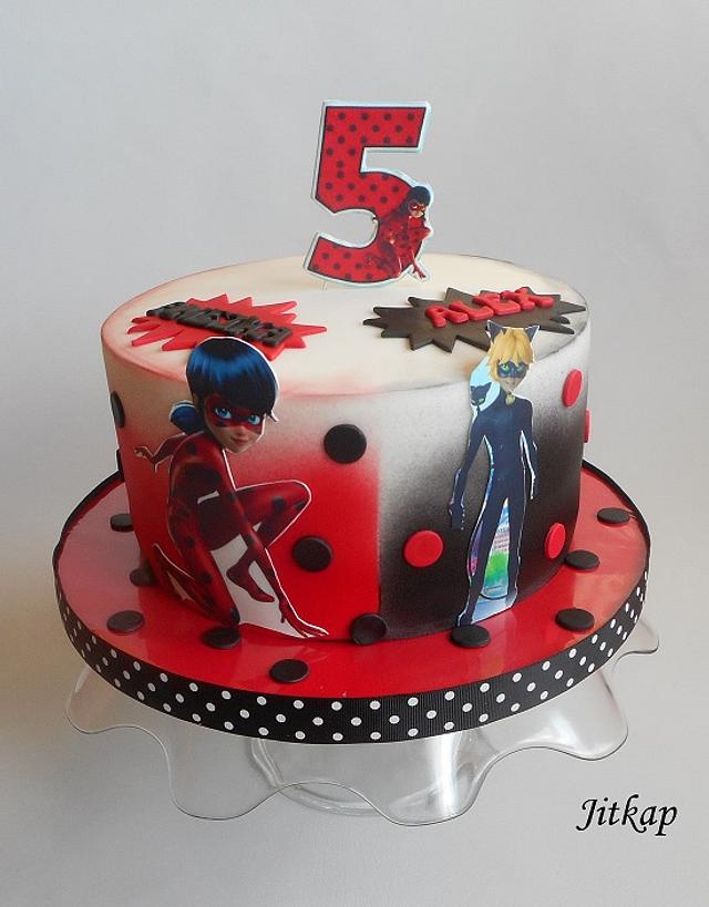 Ladybug cake - cake by Jitkap - CakesDecor