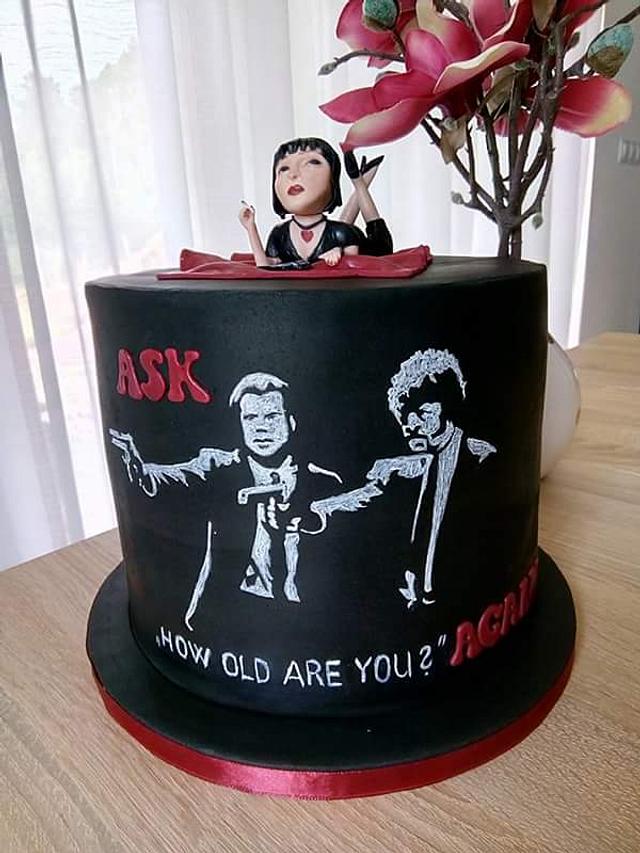 Pulp Fiction Birthday Cake Ideas Images (Pictures) | Pulp fiction, Cake,  Cake designs images