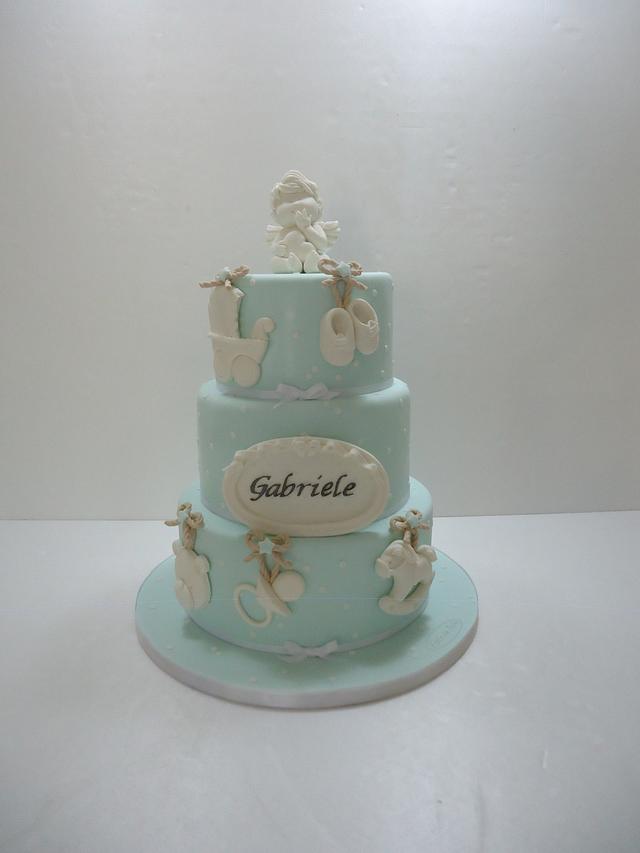 white angel - Decorated Cake by Diletta Contaldo - CakesDecor