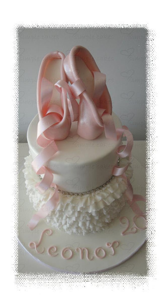 Ballet Slippers Cake Topper - Girl Little Ballerina Birthday Party Dec –  House of Morgan Pewter
