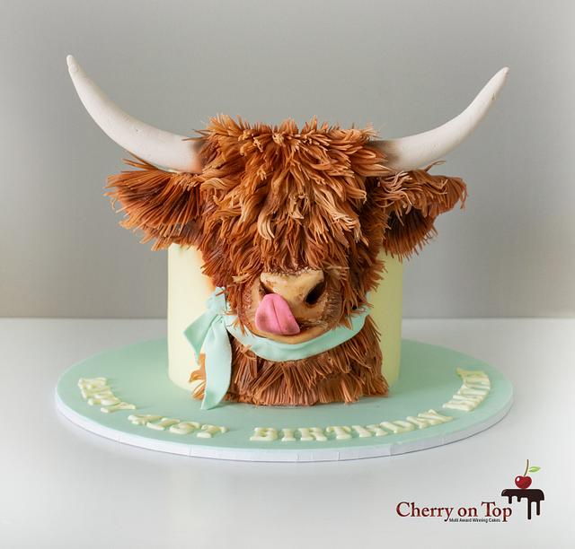 Cow Happy Birthday Cake Topper Farm Animal Birthday Cow Cake Decoration for  Cow Theme Baby Shower Kids Party Decor - AliExpress