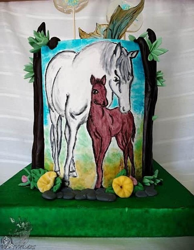 Horse cake 🎂