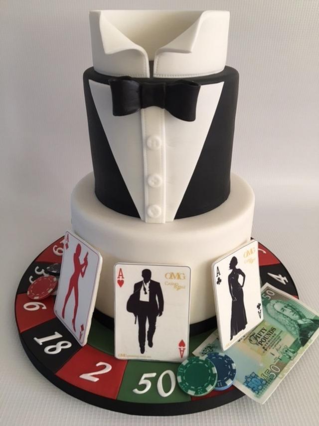 James Bond casino Royal - Cake by Amanda sargant - CakesDecor