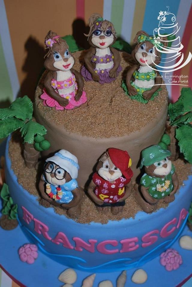 Alvin and the chipmunks - Cake by cakesbysilvia1 - CakesDecor