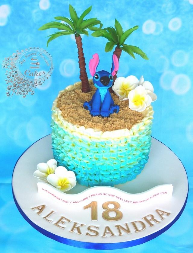 Stitch Cake Cake by Beata Khoo CakesDecor Stitch Cake Cake by Beata Khoo CakesDecor
