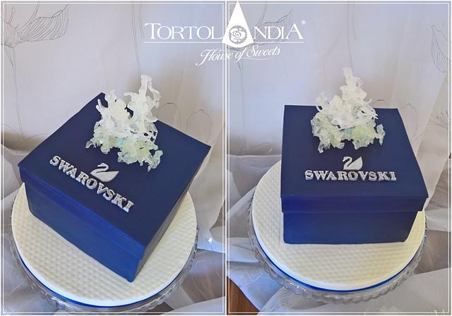 Swarovski cake & crystal