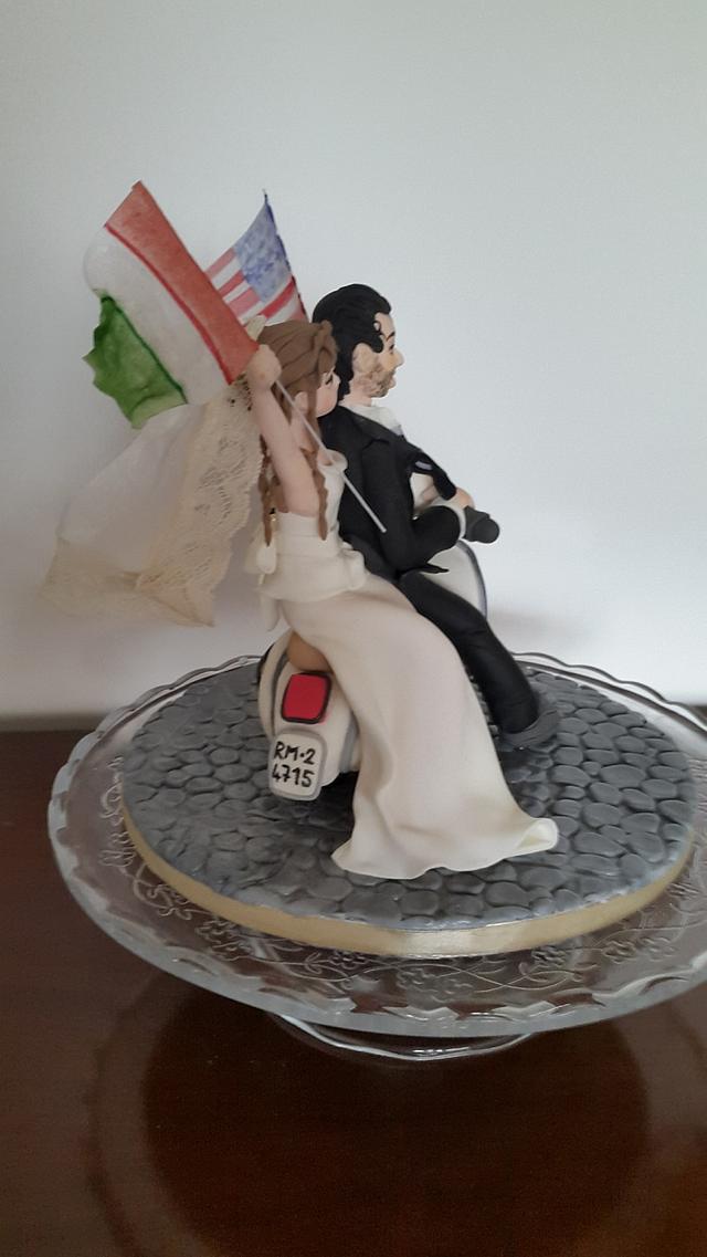 Wedding cake topper 